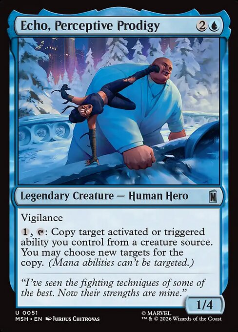 Echo, Perceptive Prodigy (msh-51)