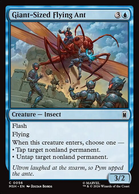 Giant-Sized Flying Ant (msh-56)