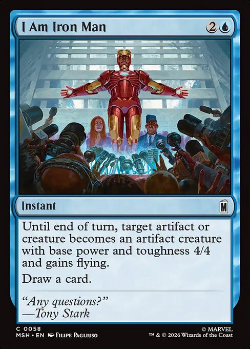 I Am Iron Man (msh-58)