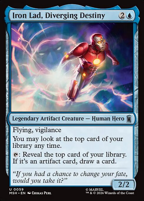 Iron Lad, Diverging Destiny (msh-59)