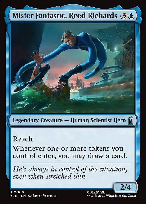 Mister Fantastic, Reed Richards (msh-66)
