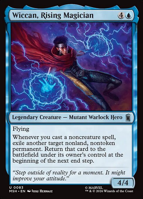 Wiccan, Rising Magician (msh-83)
