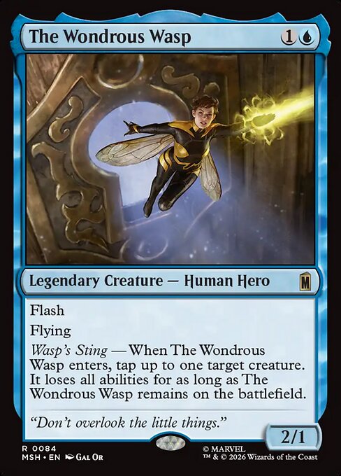 The Wondrous Wasp (msh-84)