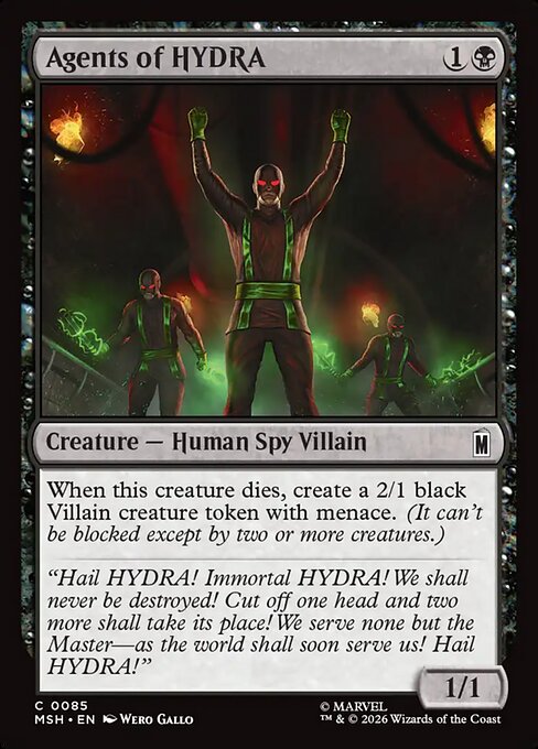 Agents of HYDRA (msh-85)