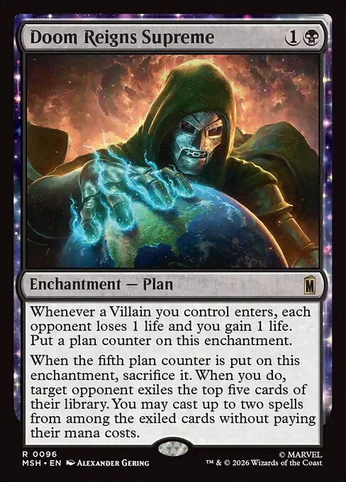 Doom Reigns Supreme (msh-96)