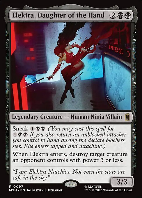 Elektra, Daughter of the Hand (msh-97)