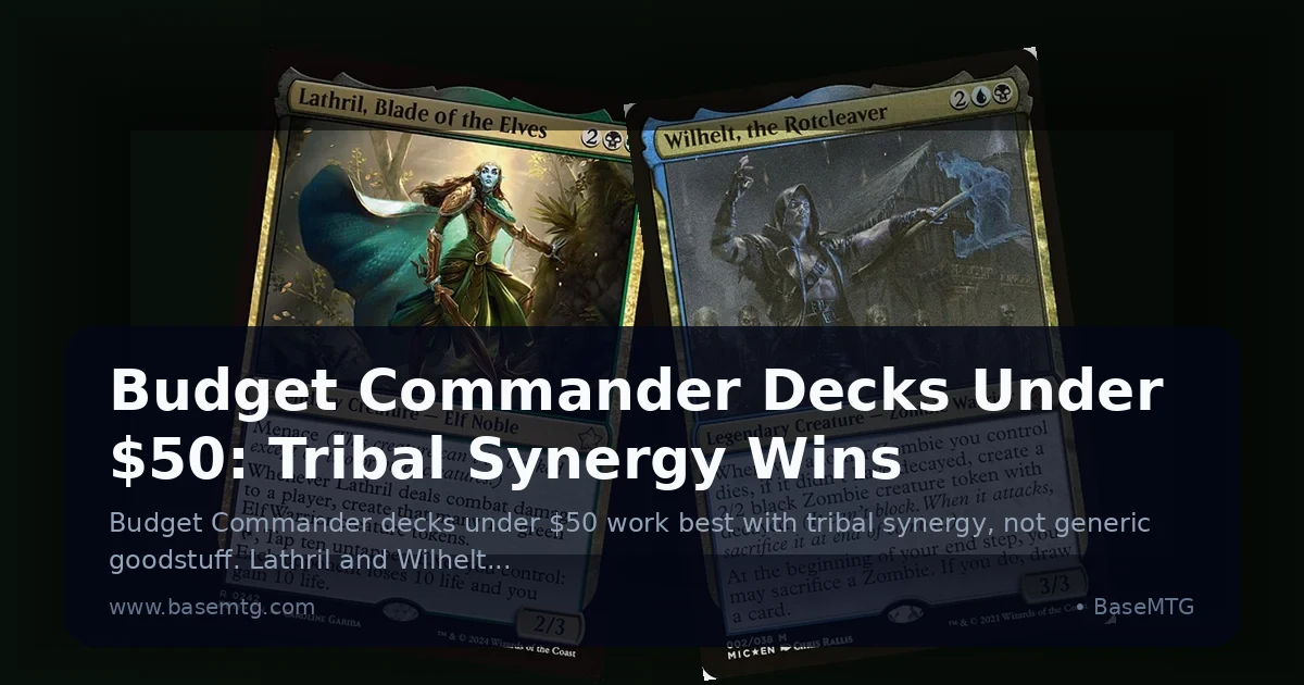 Preview: Budget Commander Decks Under $50: Tribal Synergy Wins (Guides)